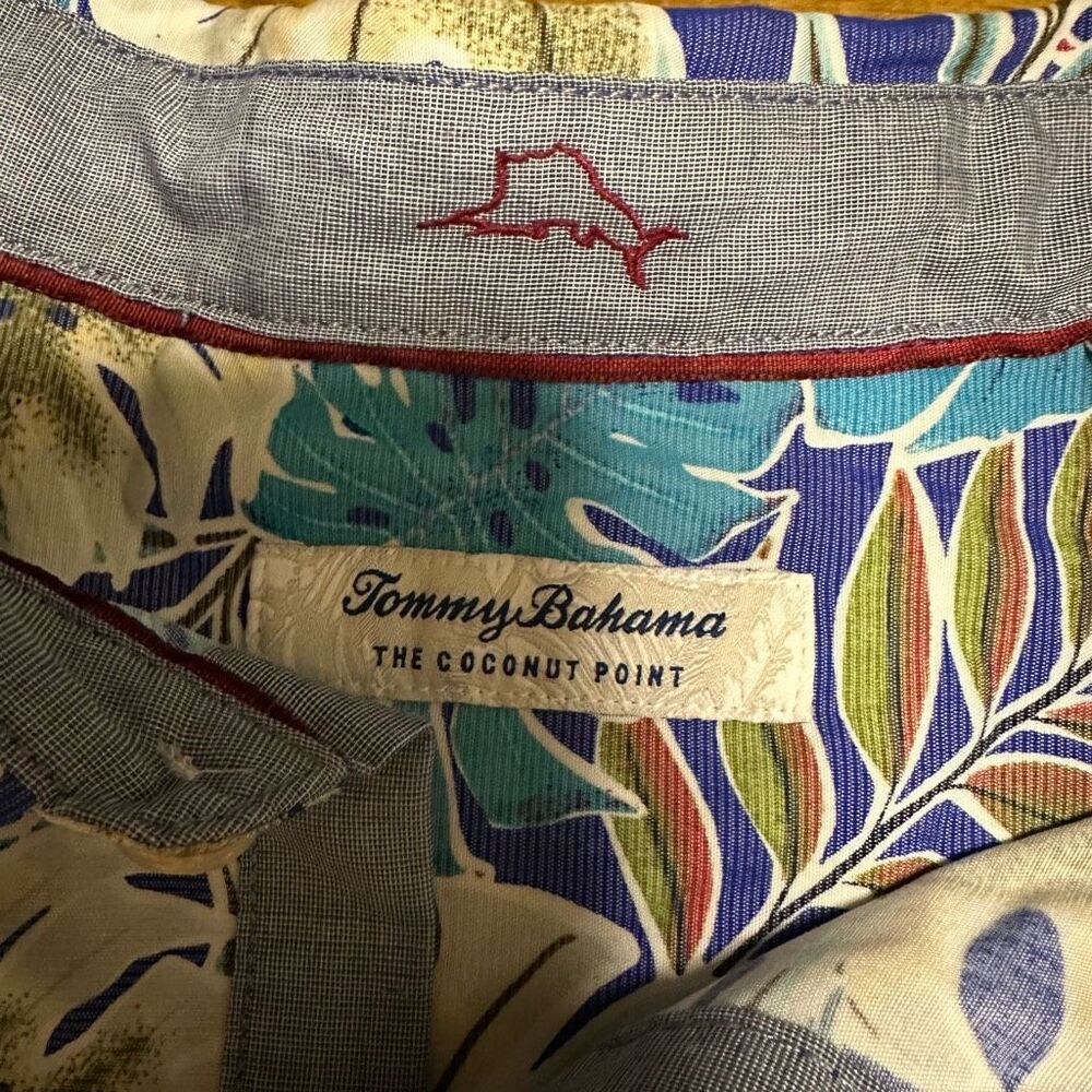 Tommy bahama floral the coconut point island zone Hawaiian print 3xl - Picture 2 of 8